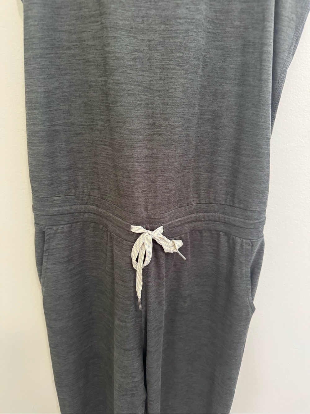 Vuori Lux Jumpsuit in Charcoal Heather - Picture 3 of 7